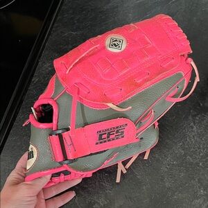 Pink and Gray Women's Bag